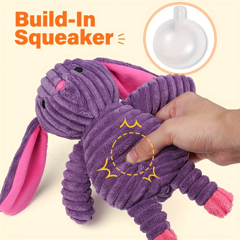 Dog Toys, Pack Of 5, Plush Dog Squeaky Toys, Assortment Value Bundle Animal Pet Toy for Small Medium Large Dogs, Stuffed Puppy Chew Toy, Cute Dog Gift Toys, Chew Resistant, Puppy Entertainment, Playful Design, Soft Stuffed To