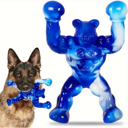 Indestructible Dog Chew Toy for Aggressive Chewers - Tough Nylon, All-Breed Compatible, Promotes Dental Health